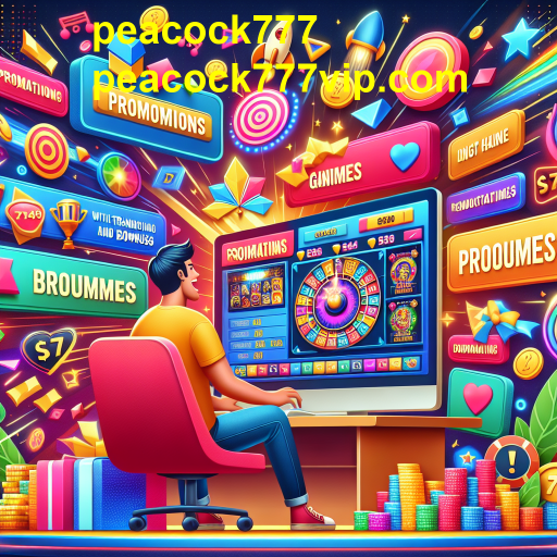 Aproveitando ao Máximo as Promoções no Peacock777